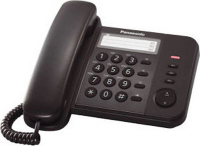 Panasonic KX-TS520EX2 Kabelgebundenes Telefon Büro Schwarz KX-TS520EX2B