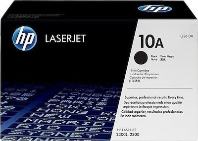 HP 10A Toner Kit tambur imprimantă laser Negru 6000 Pagini printate (Q2610A)