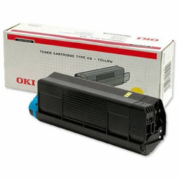 OKI 43034805 Toner Laser Printer Yellow 1500 Pages