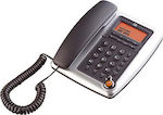 IQ DT-840CID Електрически телефон Офис Черно