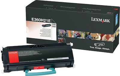 Lexmark E360H11E Toner Laser Εκτυπωτή Μαύρο High Yield 9000 Σελίδων