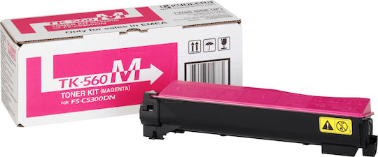 Kyocera TK-560M Original Toner Laser Printer Magenta 10000 Pages (1T02HNBEU0)