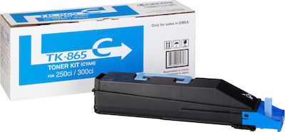 Kyocera TK-865C Toner Kit tambur imprimantă laser Cyan 12000 Pagini printate (1T02JZCEU0)