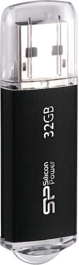 Silicon Power 32GB USB 2.0 USB-Stick Schwarz