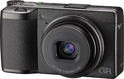 Ricoh GR III Compact Aparat Foto 24MP cu Ecran 3" și Rezoluție Video 640 x 480 pixeli Negru