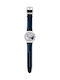 Swatch Ceas cu Negru Curea de Piele