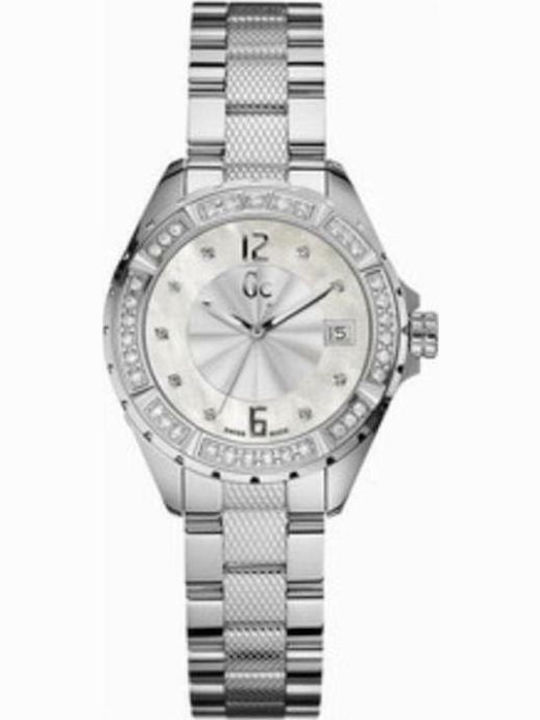 GC Watches Women's Watch with Silver Metal Bracelet
