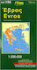 Έβρος, County map and city plans