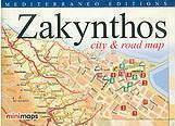 Zakynthos, City and Road Map Zakynthos, City and Road Map