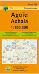Αχαΐα, Touring-Karte