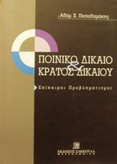 Ποινικό δίκαιο και κράτος δικαίου, Επίκαιροι προβληματισμοί