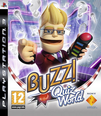 Buzz World Quiz PS3 Game (Used)