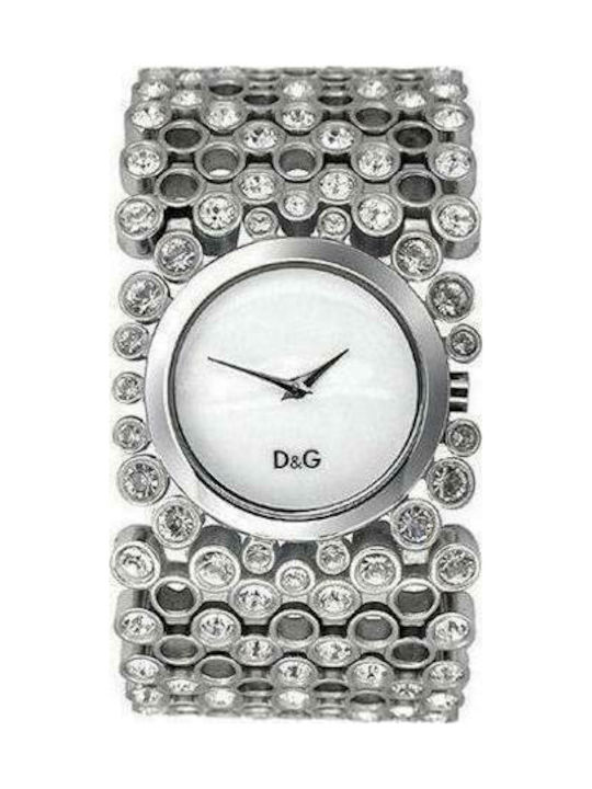 Dolce & Gabbana Uhr mit Silber Metallarmband