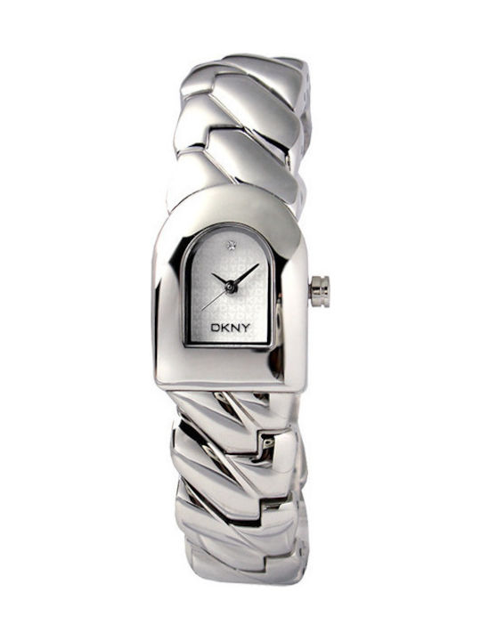 DKNY Ρολόι Μπαταρίας με Μεταλλικό Μπρασελέ