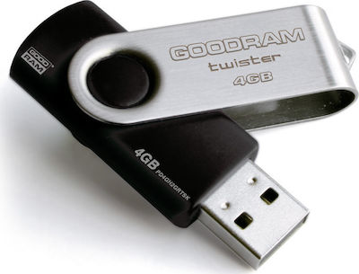 GoodRAM UTS2 4GB USB 2.0 Stick Negru