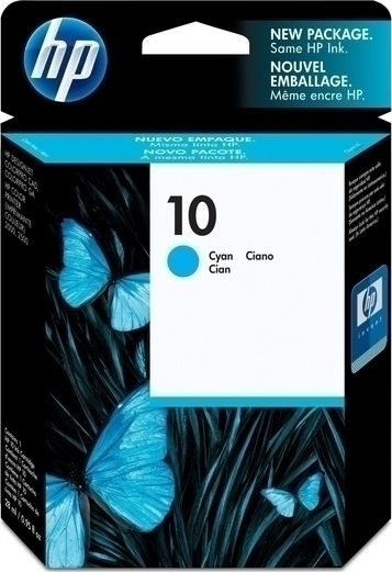 HP 10 Original InkJet Printer Ink Cyan (C4841AE)