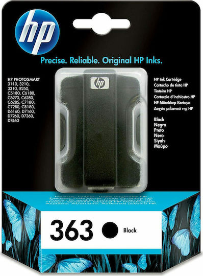 HP 363 Original InkJet Printer Ink Black (C8721EE)