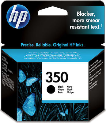 HP 350 Cartuș de cerneală original pentru imprimante InkJet Negru (CB335EE)
