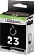 Lexmark 23 Original InkJet Printer Ink Black (18C1523E)