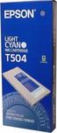 Epson T504 Light Cyan Original InkJet Printer Ink Cyan (C13T504011)