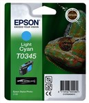 Epson T0345 Light Cyan Original InkJet Printer Ink Cyan (C13T03454010 C13T03454020)