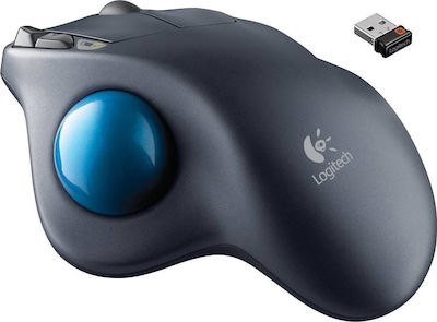 Logitech M570 Ασύρματο Ποντίκι με Trackball Μαύρο