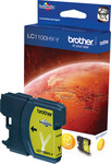 Brother LC1100 High Yield Inkjet Printer Cartridge Yellow (LC1100HYY)