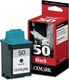 Lexmark 50 Оригинален Мастило за мастиленоструен принтер Черен (17G0050E)