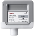 Canon PFI-301PGY Original InkJet Printer Ink Gray (1496B001)