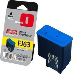 Olivetti FJ63 Black B0702 Γνήσιο Μελάνι InkJet Μαύρο