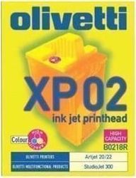 Olivetti XP02 Colour Original InkJet Printer Ink Multiple (Color) (B0218R)