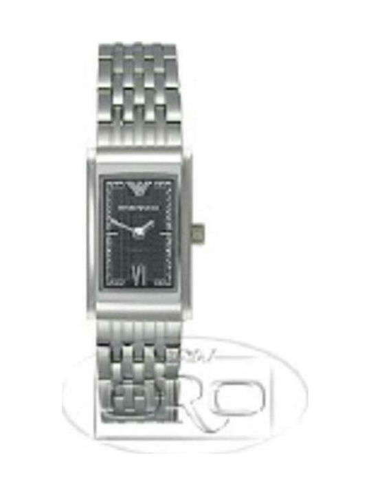 Emporio Armani AR5615 Watch with Silver Metal Bracelet AR5615