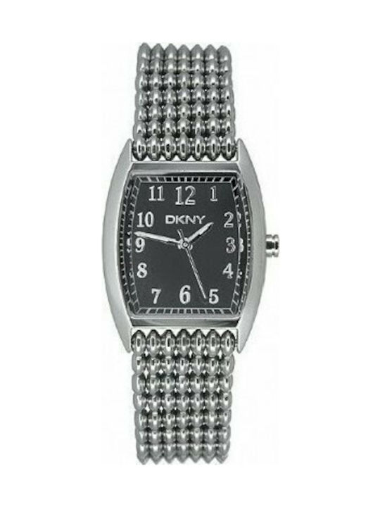 DKNY Stainless Steel Bracelet Black Dial