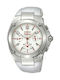 Seiko Sportura Womens Watch Chronograph Battery with Silver Metal Bracelet