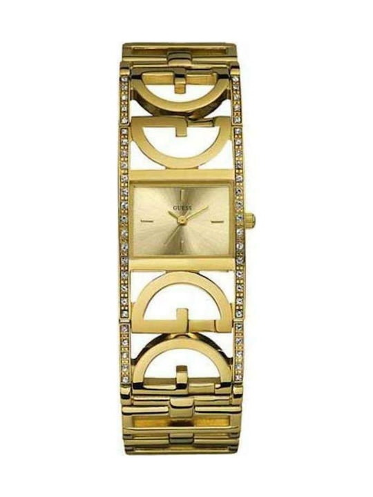 Guess W12081L1 Uhr mit Gold Metallarmband W12081L1