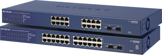 NetGear GS716T-200 Managed L2 Switch with 16 Gigabit (1Gbps) Ethernet Ports