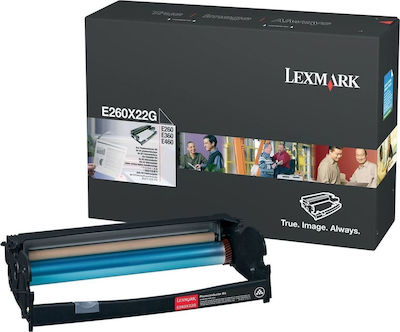 Lexmark E260X22G Magazin online Kit tambur imprimantă laser Negru 30000 Pagini printate