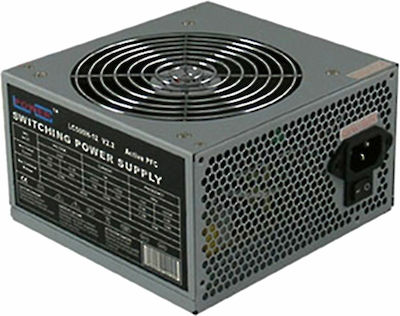 LC-Power LC500H-12 rev. 2.2 500W Сив Компютърно захранване Пълен кабел