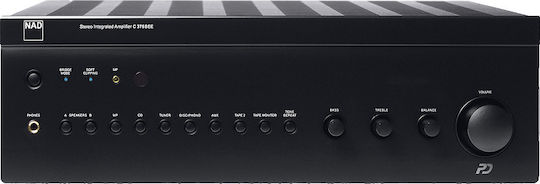 Nad C 375BEE Integrated Hi-Fi Amplifier Stereo 410W/4Ω 250W/8Ω Black