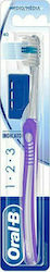 Oral-B 1-2-3 Indicator 40 Periuță de dinți Medi...