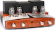 Unison Research Sinfonia Λαμπάτος Ολοκληρωμένος Ενισχυτής Hi-Fi Stereo Ασημί