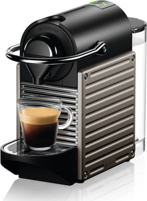 Krups Pixie Mașină de Cafea pentru Capsule Nespresso Presiune 19bar Titan