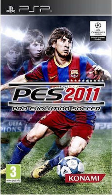 Pro Evolution Soccer 2011 (Platinum) Platinum Edition PSP Game (Used)