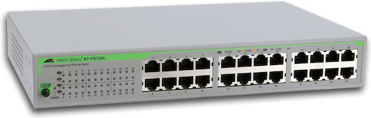 Allied Telesis AT-FS724L Unmanaged L2 Switch with 24 Ethernet Ports