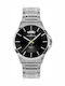 Jacques Lemans Men's Watch 42mm Battery with Silver Metal Bracelet