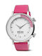 Moschino Watch with Fuchsia Leather Strap