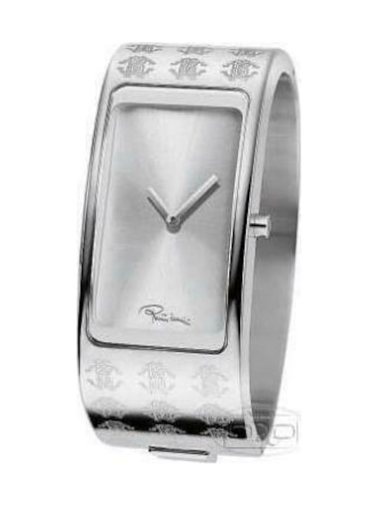 Roberto Cavalli Watch with Silver Metal Bracelet