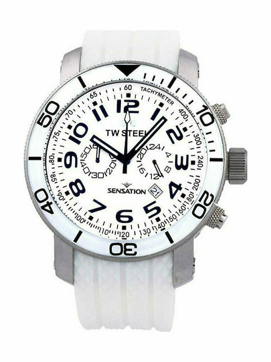 TW Steel TW835 Ρολόι Μπαταρίας με Καουτσούκ Λουράκι TW Steel TW835 Ρολόι Μπαταρίας με Καουτσούκ Λουράκι