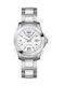 Longines L32774166 Γυναικείο Ρολόι με Μεταλλικό Μπρασελέ