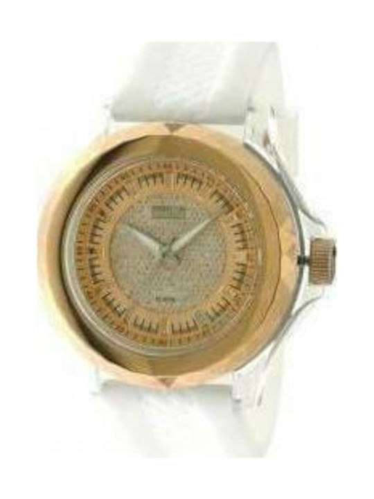 Oxette Watch with White / White Rubber Strap 11X75-00004